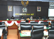 Jawaban Bupati Atas PU Fraksi telah Disampaikan, Perubahan APBD Trenggalek Segera Disahkan