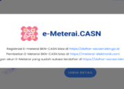 E-meterai Bisa Untuk Daftar CPNS 2024, Begini Cara Pakainya