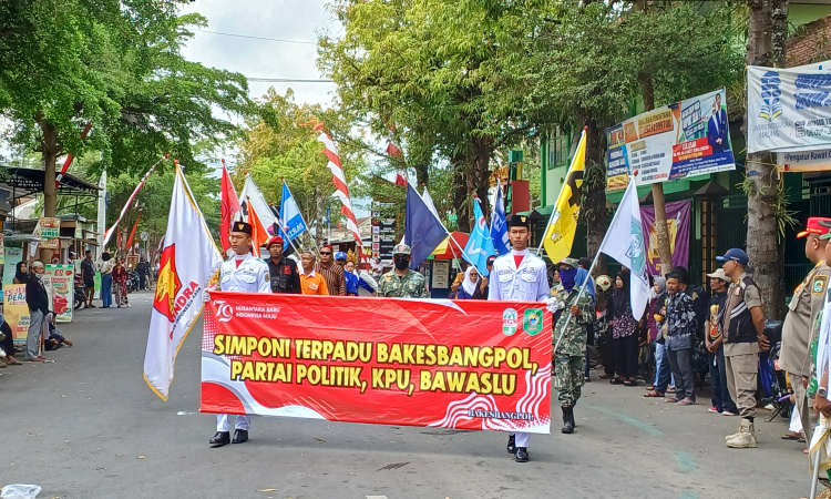 Semarak Pawai Budaya, PKB Trenggalek Ikut Memeriahkan HUT RI ke-79