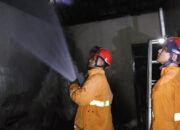 Diduga Konsleting Listrik Jadi Penyebab Rumah Warga Trenggalek Terbakar