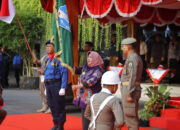 Pataka Jatim Jer Basuki Mawa Beya Singgah di Trenggalek