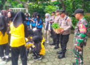 Polres Trenggalek Kenalkan Pertanian Kepada Pelajar untuk Ketahanan Pangan