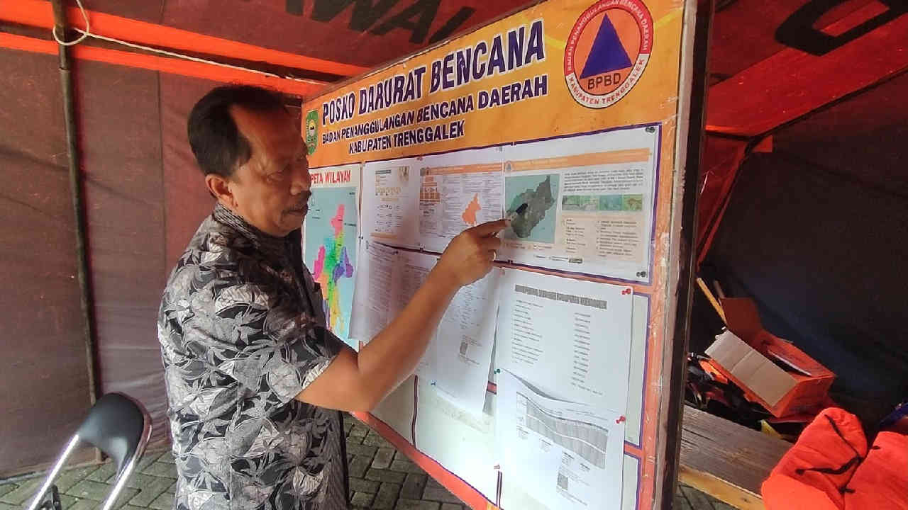 Warga Trenggalek kehilangan rumah akibat bencana