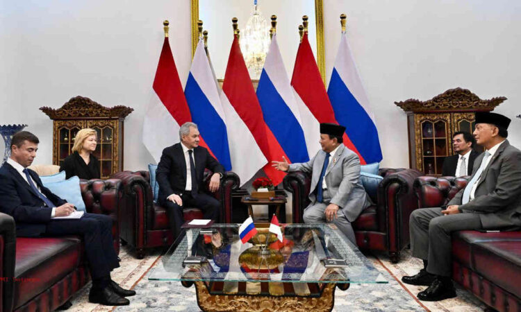 Presiden Prabowo Subianto Terima Kunjungan Sekretaris Dewan Keamanan Rusia