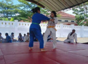 Judo Polres Trenggalek dan PJSI Latihan Bersama dengan PJSI Mojokerto