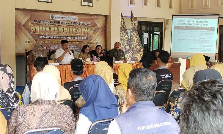 Musrembang di Kecamatan Pule Bahas Insfratruktur