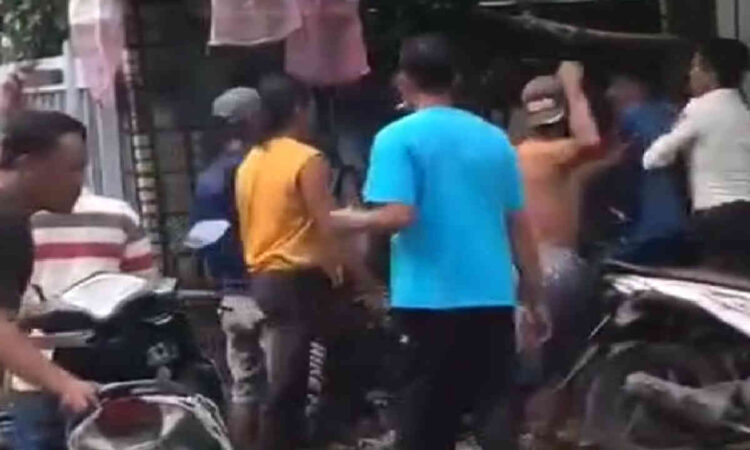 Di Trenggalek, Pencuri Tabung Gas Elpiji Asal Tulungagung Babak Belur Diamuk Masa