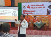 Riyono Caping Anggota DPR RI dari PKS Sosialisasikan 4 Pilar Kebangsaan di Trenggalek