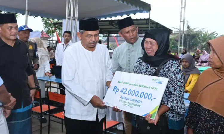 Safari Ramadhan di Desa Banaran Bersama BPJS Ketenagakerjaan Trenggalek
