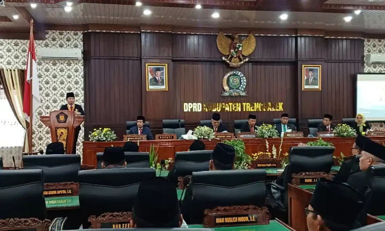 Bupati Trenggalek Bicara Efisiensi Anggaran dan Pelayanan di Pidato Awal Jabatan 2025-2030