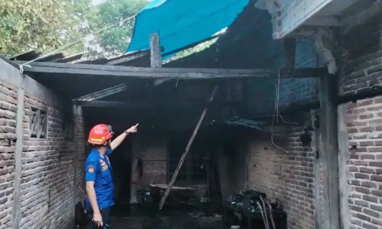 Kebakaran di Munjungan, Dapur Rumah Warga Hangus Kerugian Capai 50 Juta
