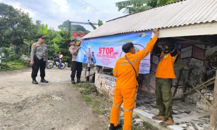 Larang Terbangkan Balon Udara, Polres Trenggalek Ingatkan Potensi Bahaya