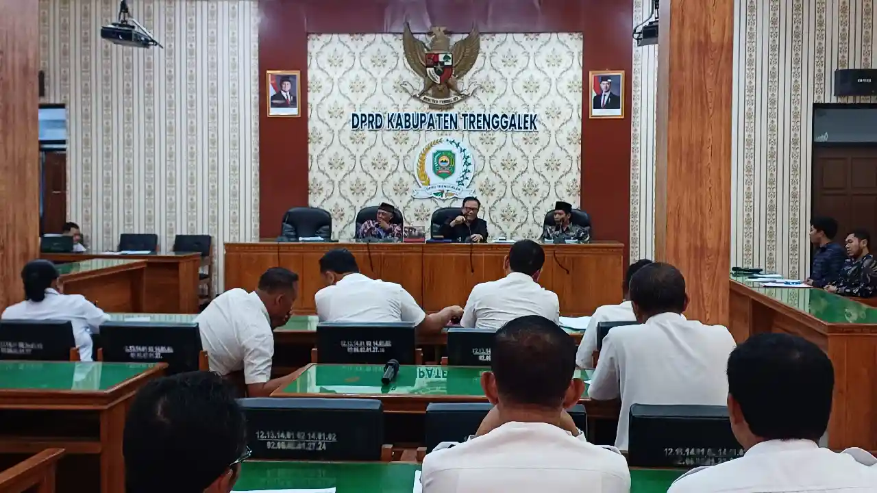 Rapat Komisi I DPRD Trenggalek