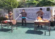 Pemusnahan Barang Bukti Perkara di Trenggalek