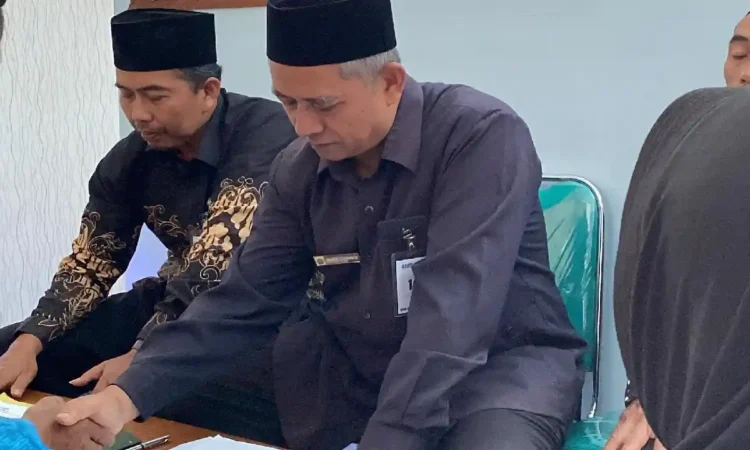 Momen Haru Narapidana Menikah di Rutan Kelas IIB Trenggalek