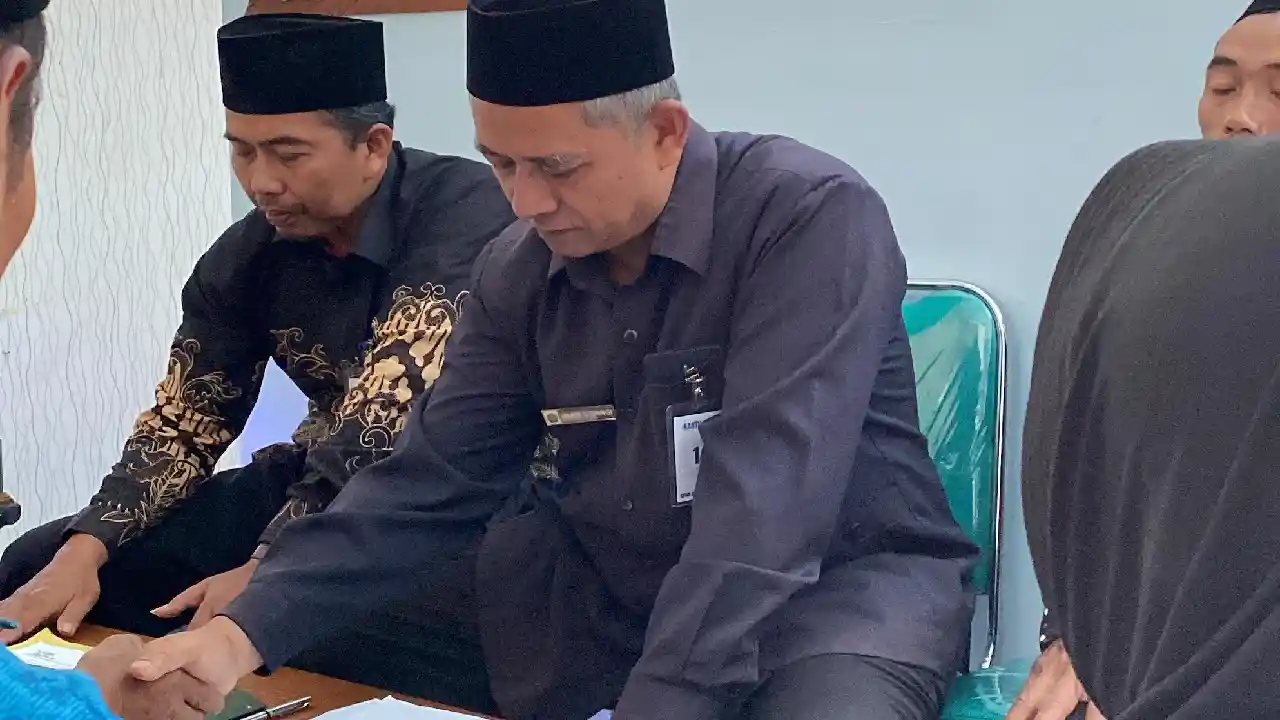 Narapidana Menikah di Rutan Kelas IIB Trenggalek