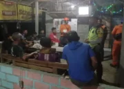 Patroli Polsek Durenan dan PLN Ingatkan Bahaya Balon Udara