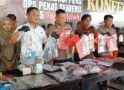 Polres Trenggalek Ungkap 26 Kasus dalam Operasi Pekat Semeru 2025