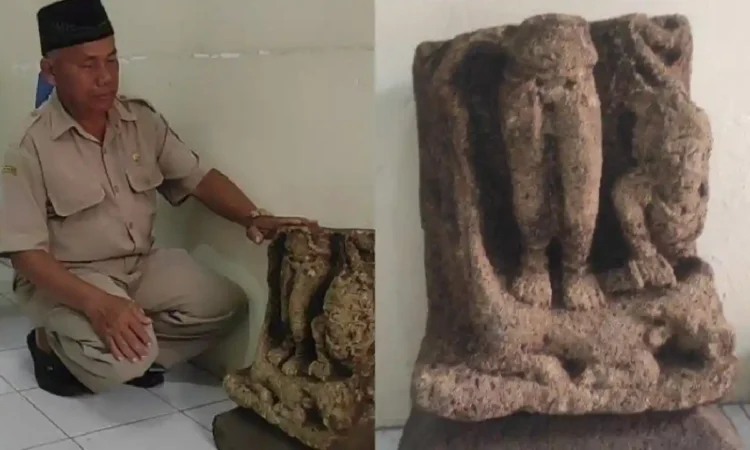 Eks Kapolres Trenggalek Disebut Bawa Arca Durga Dari Desa Kamulan