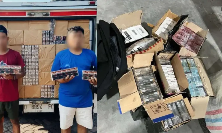 752 Juta Batang Rokok Ilegal Diamankan Selama 2024