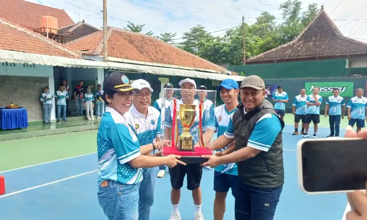 BNNK Trenggalek Gelar Turnamen Tenis, Kampanyekan Hidup Sehat Bebas Narkoba