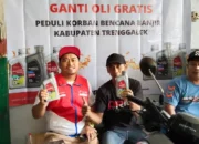 Pertamina Lubricants Peduli Korban Bencana Banjir Kabupaten Trenggalek
