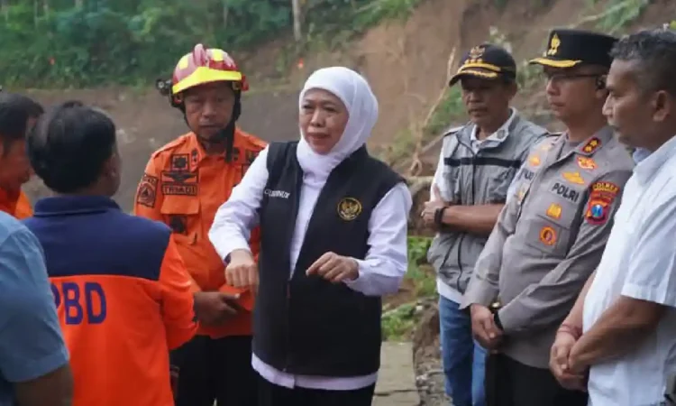 Gubernur Jatim Minta Tim Ahli UB Identifikasi Zona Rawan Longsor di Trenggalek