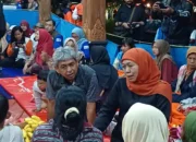 Gubernur Jatim Tinjau 26 Pengungsi Korban Tanah Longsor di Trenggalek