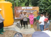 Polres Trenggalek Salurkan Tandon Air dan Resmikan Kebun Sayur untuk Hadapi Kekeringan