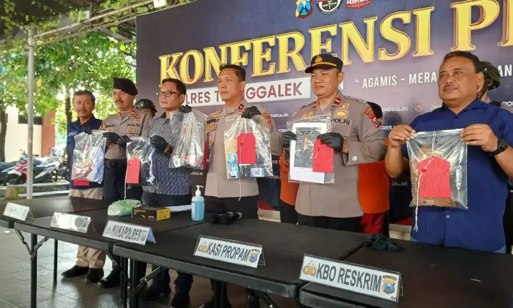Polres Trenggalek Ungkap 4 Kasus Pada Operasi Pekat II Semeru 2025