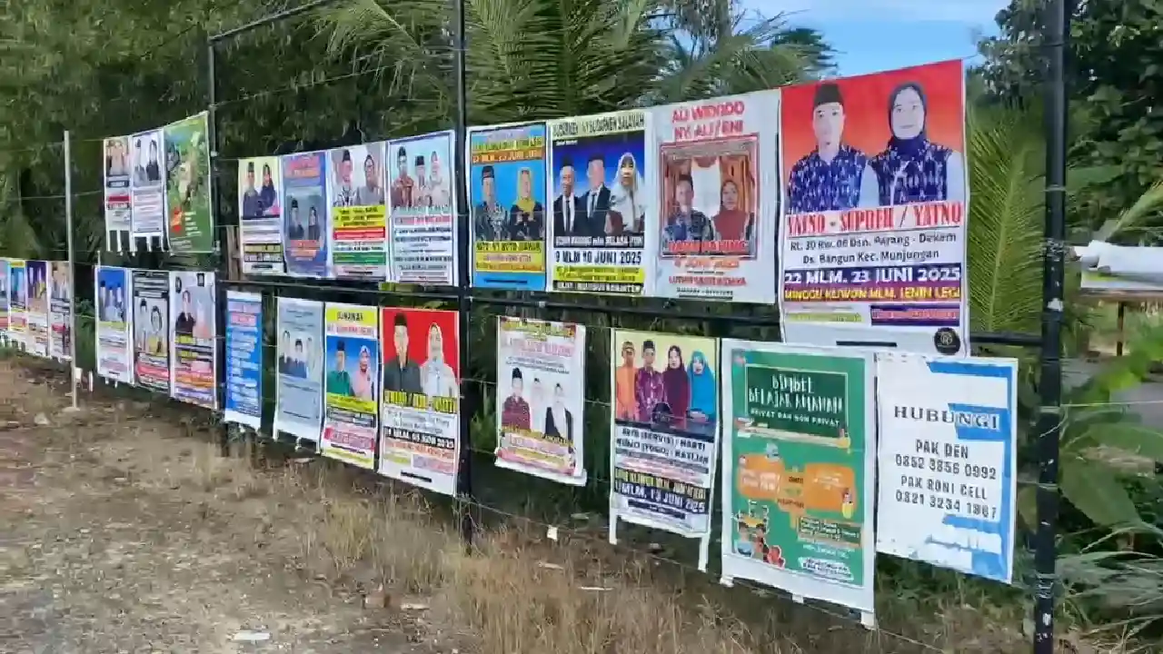 Banner Undangan Hajatan Trenggalek