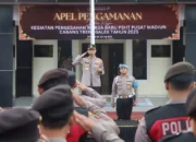 Pengesahan Warga Baru PSHT Trenggalek, Polres Terjunkan Ratusan Personel