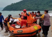 Pelajar Hilang di Pantai Konang Ditemukan Meninggal Dunia