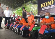 3 Pelaku Sindikat Maling Genset Kapal Nelayan di Trenggalek Diamankan