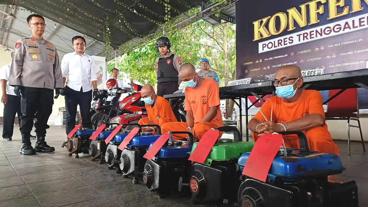Pencarian genset kapal nelayan Trenggalek