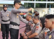 54 Anggota Polres Trenggalek Naik Pangkat