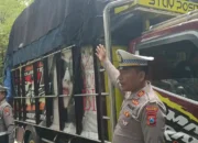 Polres Trenggalek Tindak Tegas Truk Odol di Jalur Nasional