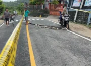 Jalan Nasional Trenggalek–Pacitan Amblas, BPBD Lakukan Penelitian Titik Stasioner