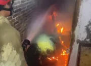 Tempat Penggilingan Padi di Durenan Terbakar, Kerugian Capai Rp 80 Juta