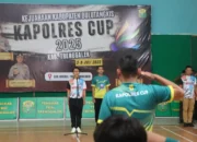 Kapolres Trenggalek Buka Kejuaraan Bulutangkis Kapolres Cup 2025