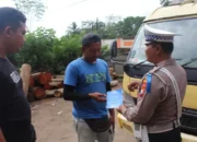 Polres Trenggalek Gencar Edukasi Tertib Lalu Lintas Jelang Akhir Operasi Patuh Semeru 2025