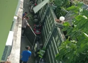 Panel Surya RSUD dr Soedomo Trenggalek Runtuh Dari Lantai 3
