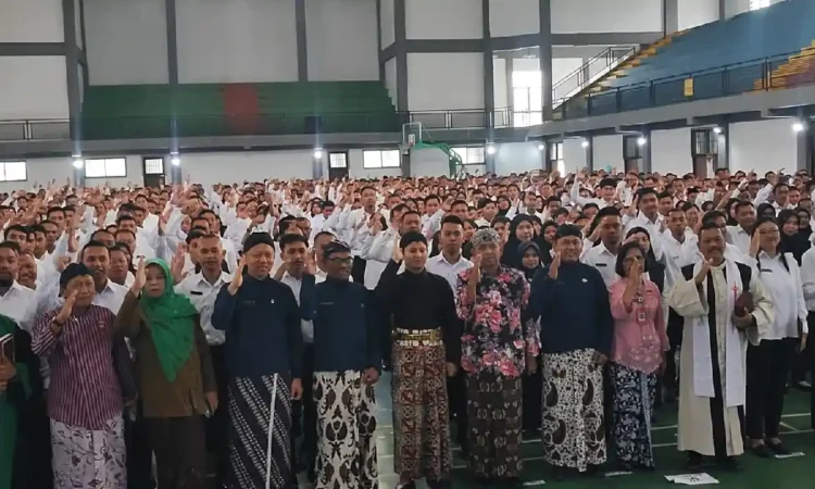 1.329 PPPK Dilantik, Tak Ada Honorer Tersisa di Trenggalek