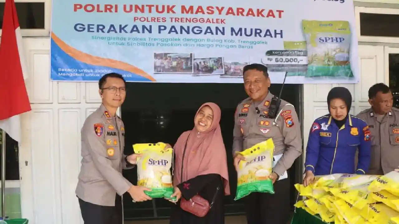Beras murah Trenggalek