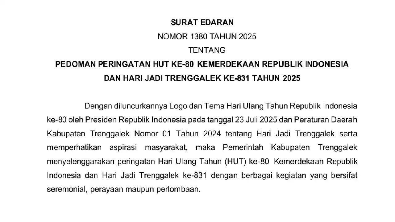 Se Bupati Trenggalek
