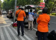 Alami Pecah Ban di Surabaya, Ambulans Sigaling Trenggalek Selamat Berkat Jejaring BPBD