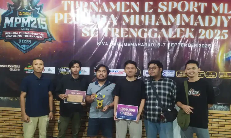 Turnamen Mobile Legends Pemuda Muhammadiyah Watulimo Sukses Digelar