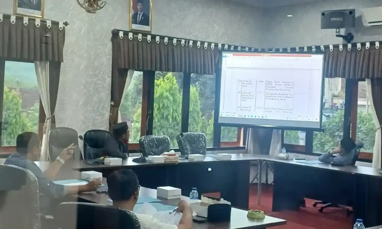 Banmus DPRD Trenggalek Bahas Jadwal Kegiatan Dua Bulan Kedepan
