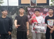 Tim Telat Panas Asal Trenggalek Juara Turnamen Free Fire Region Blitar x Omah Soeger