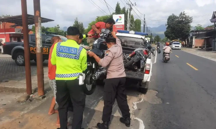 Kecelakaan Maut di Jalan Raya Suruh-Karangan Trenggalek, 1 Orang Meninggal